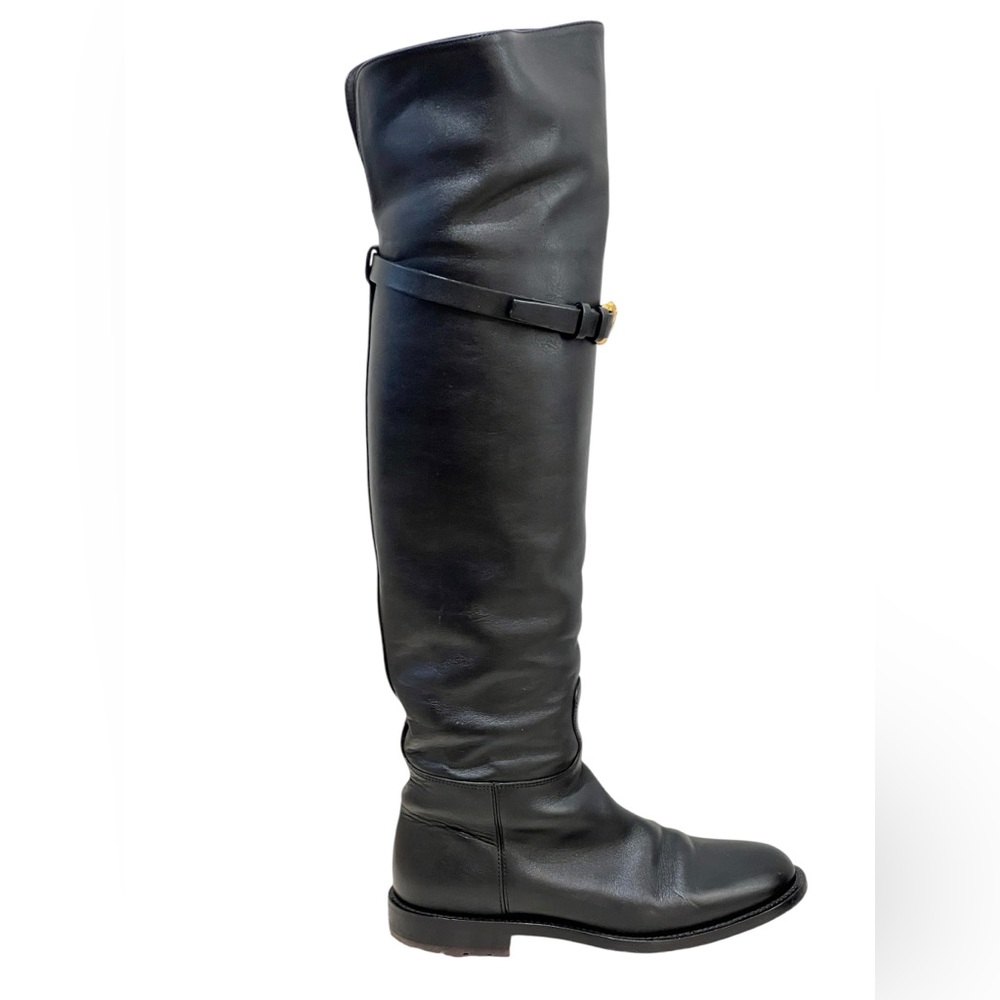 Valentino over the knee leather boots